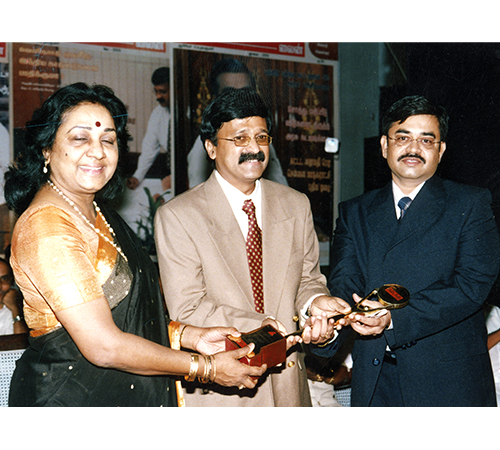 Best Builder Awards received by Mr. Karthik & Mr. Sundar 