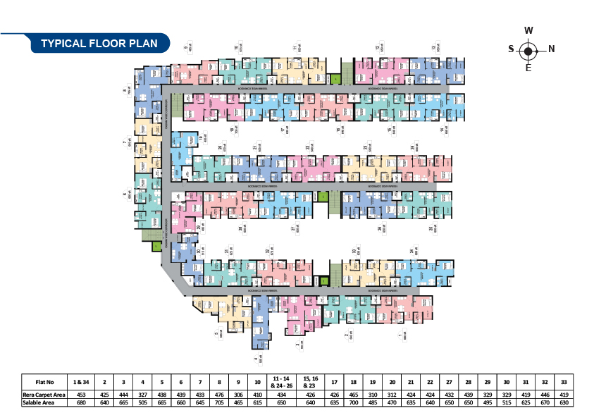 Lalitha Site Floor Plan
